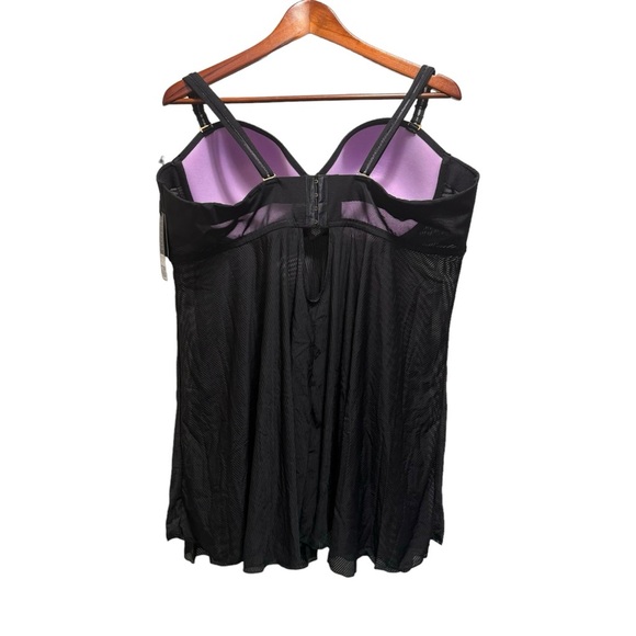 Ashley Graham Babydoll Lingerie Semi Sheer Size 3X NWT Brand New - Picture 2 of 6